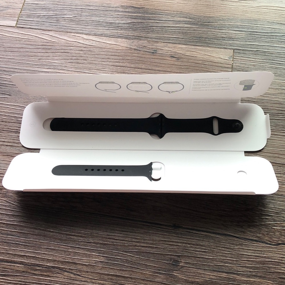 Apple Watch Black Sport Band 38 mm